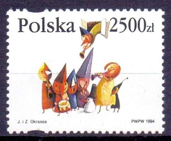 Znaczek Polska 1994 Mi 3516 Fi 3368 Czyste **