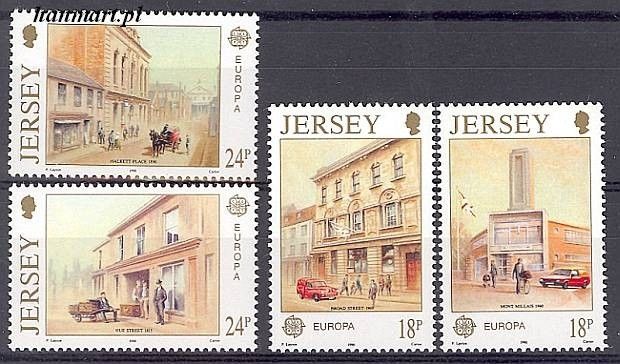 Znaczek Jersey 1990 Mi 508-511 Czyste **