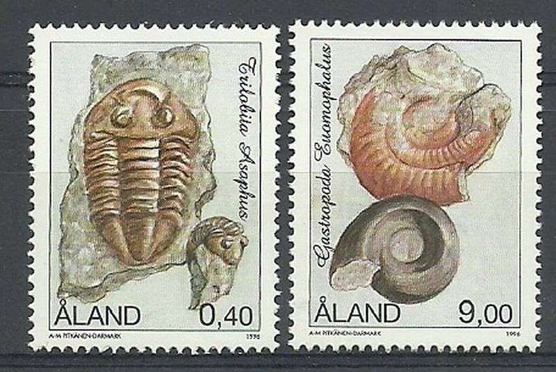 Znaczek Wyspy Alandzkie 1996 Mi 117-118 Czyste **