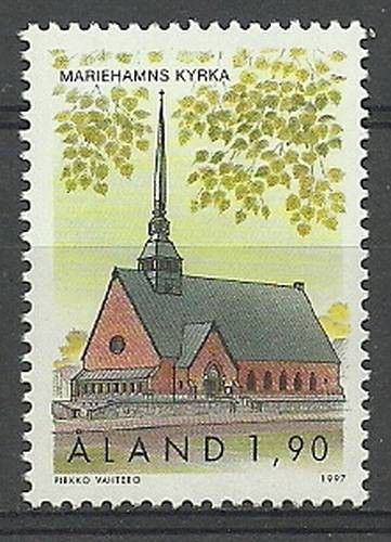 Znaczek Wyspy Alandzkie 1997 Mi 133 Czyste **