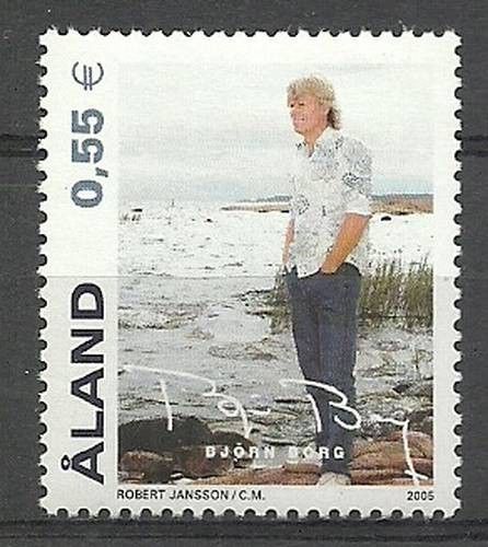 Znaczek Wyspy Alandzkie 2005 Mi 253 Czyste **
