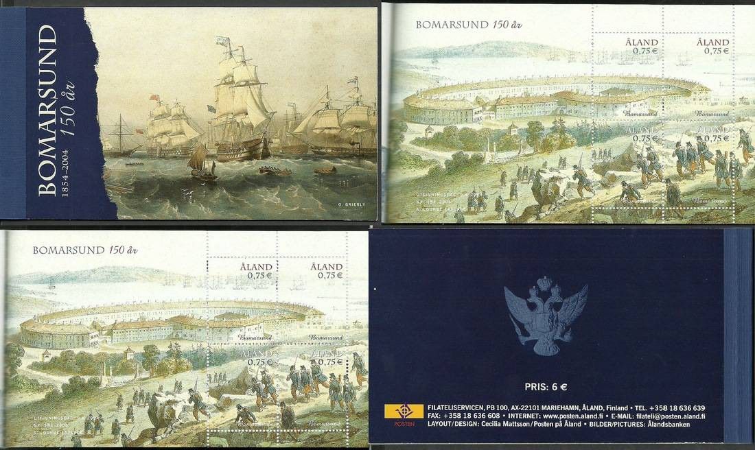 Znaczek Wyspy Alandzkie 2004 Mi mh 12 Czyste **