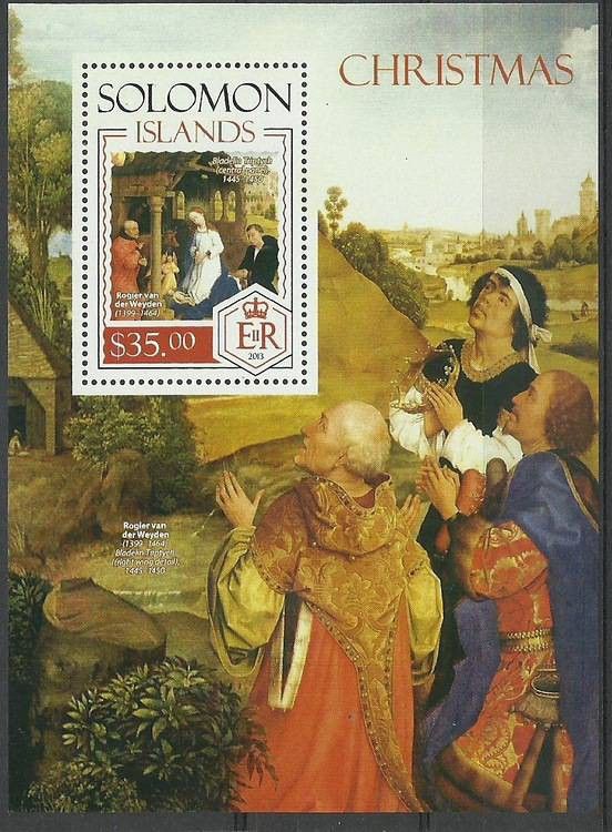 Znaczek Wyspy Salomona 2014 Mi bl 261 Czyste **