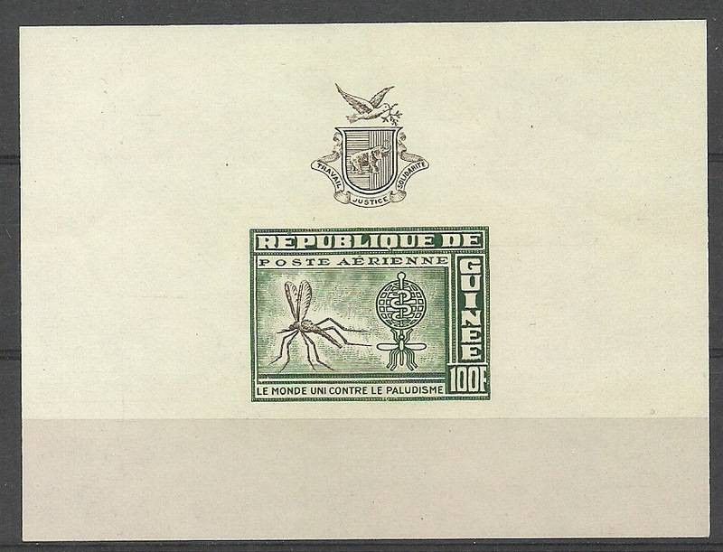 Znaczek Gwinea 1962 Mi bl 1 Czyste **