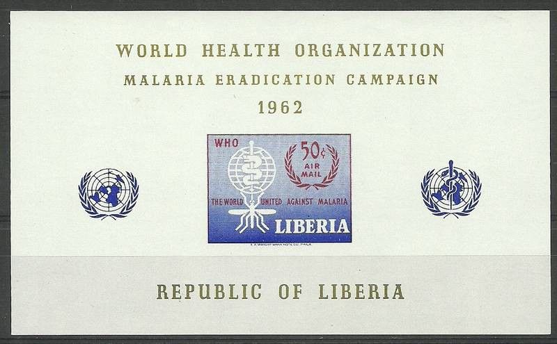 Znaczek Liberia 1962 Mi bl 24 Czyste **