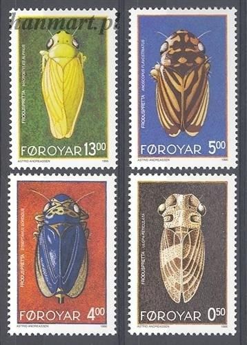 Znaczek Wyspy Owcze 1995 Mi 272-275 Czyste **