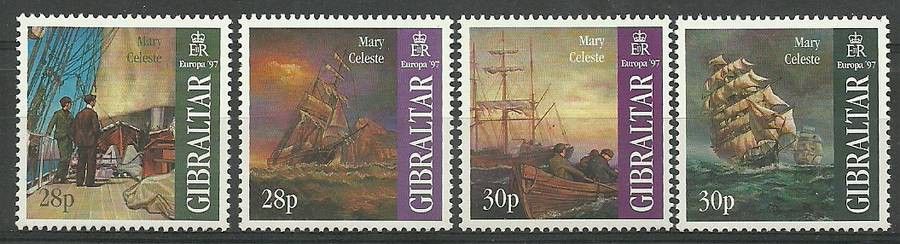 Znaczek Gibraltar 1997 Mi 783-786 Czyste **
