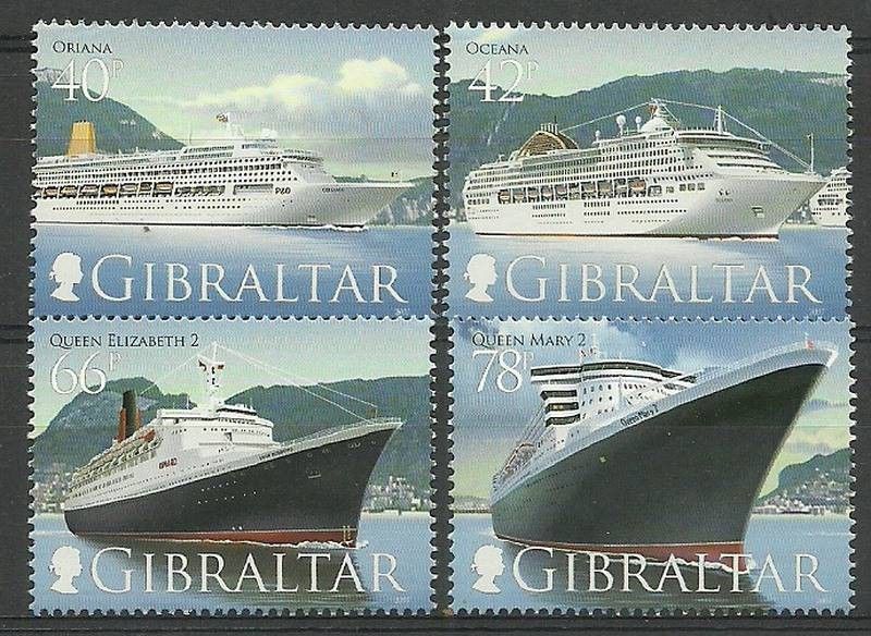 Znaczek Gibraltar 2007 Mi 1206-1209 Czyste **