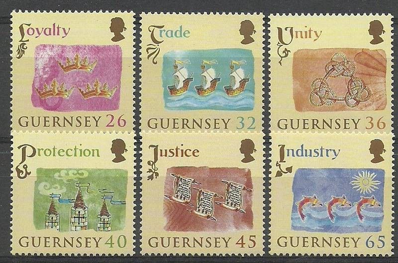 Znaczek Guernsey 2004 Mi 1012-1017 Czyste **