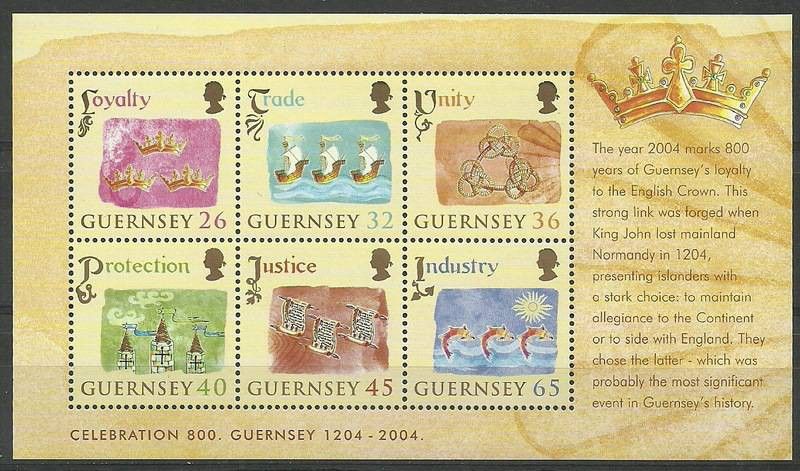 Znaczek Guernsey 2004 Mi bl 37 Czyste **