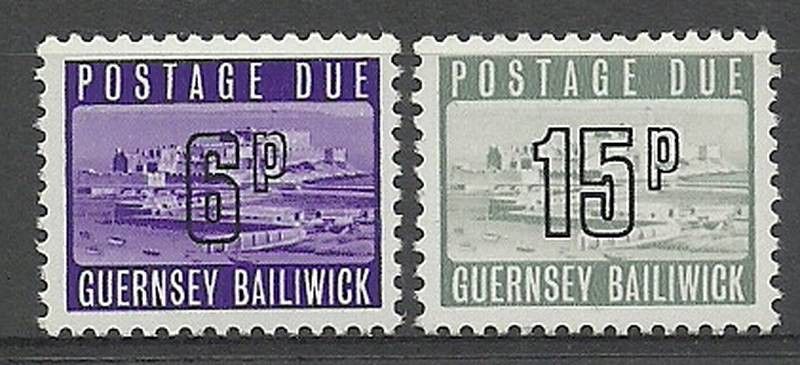 Znaczek Guernsey 1976 Mi por 16-17 Czyste **