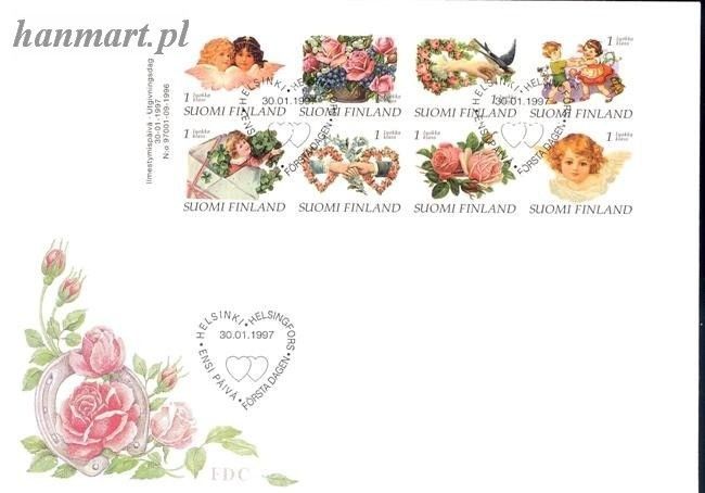 Znaczek Finlandia 1997 Mi blatt 46 FDC
