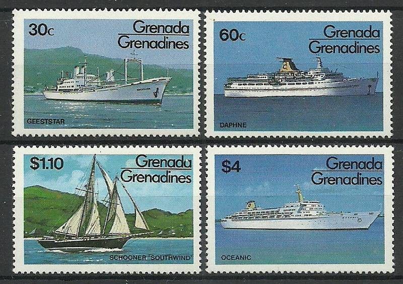 Znaczek Grenada i Grenadyny 1984 Mi 611-614 Czyste **
