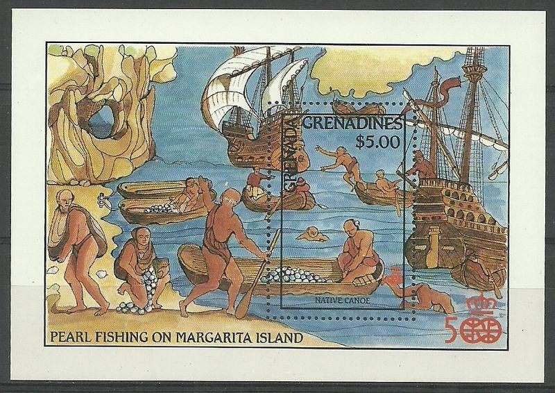 Znaczek Grenada i Grenadyny 1987 Mi bl 133 Czyste **