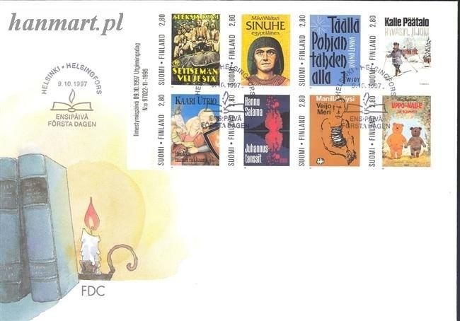 Znaczek Finlandia 1997 Mi blatt 50 FDC