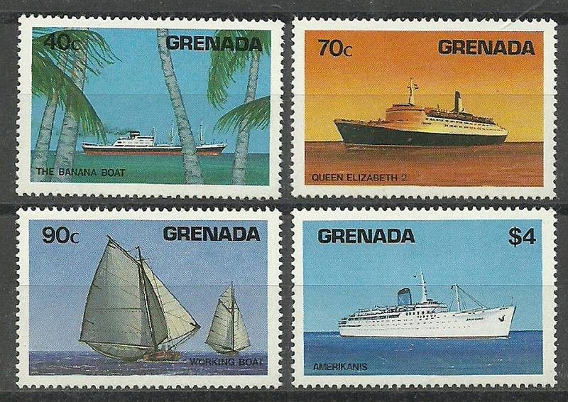 Znaczek Grenada 1984 Mi 1307-1310 Czyste **