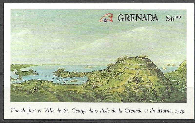 Znaczek Grenada 1989 Mi bl 224 Czyste **