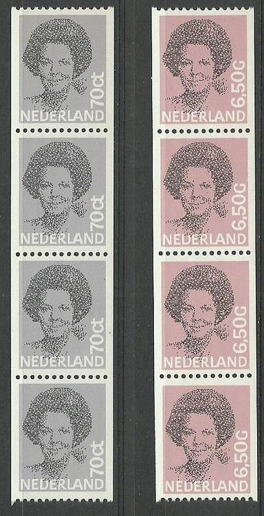 Znaczek Holandia 1982 Mi 1200+1202C Czyste **