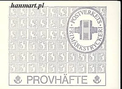 Znaczek Szwecja 1963 Mi mh PR2 Czyste **