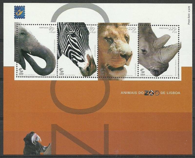 Znaczek Portugalia 2001 Mi bl 172 Czyste **