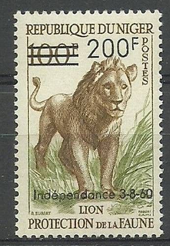 Znaczek Niger 1960 Mi 16 Czyste **