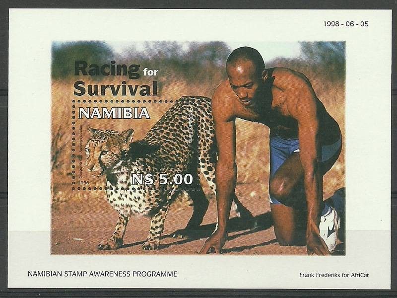 Znaczek Namibia 1998 Mi bl 41 Czyste **