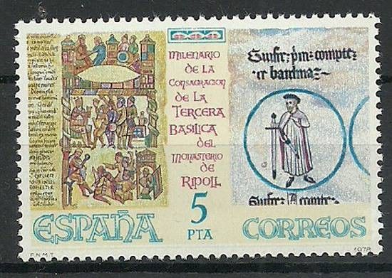 Znaczek Hiszpania 1978 Mi 2398 Czyste **