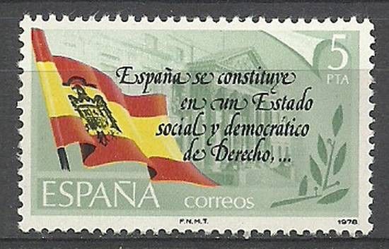 Znaczek Hiszpania 1978 Mi 2399 Czyste **