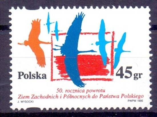 Znaczek Polska 1995 Mi 3535 Fi 3387 Czyste **