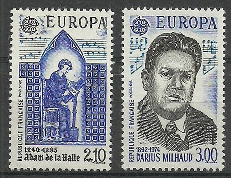 Znaczek Francja 1985 Mi 2497-2498 Czyste **
