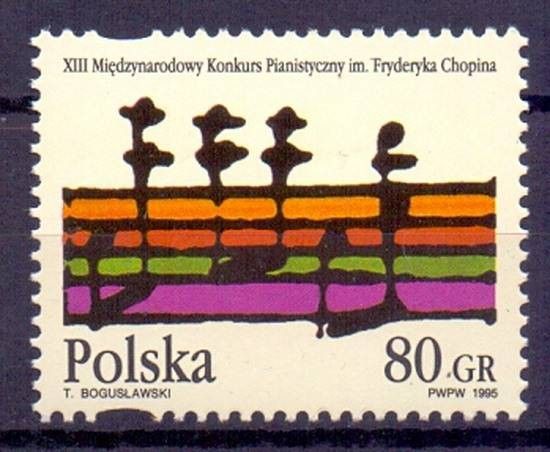 Znaczek Polska 1995 Mi 3560 Fi 3412 Czyste **