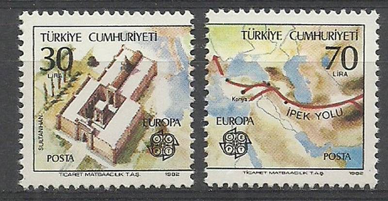 Znaczek Turcja 1982 Mi 2600-2601 Czyste **