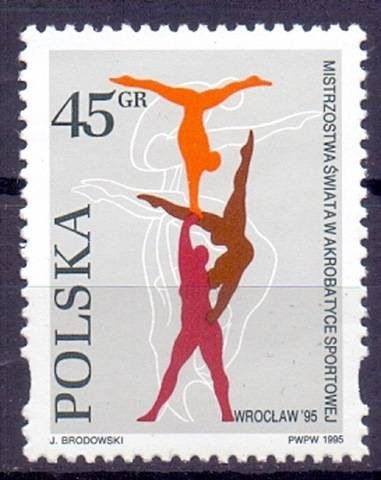 Polska 1995 Mi 3563 Fi 3415 Czyste **