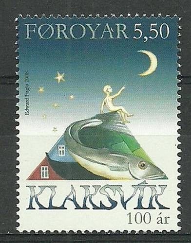 Znaczek Wyspy Owcze 2008 Mi 634 Czyste **