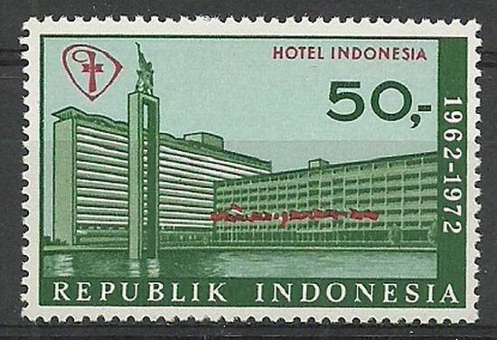 Znaczek Indonezja 1972 Mi 710 Czyste **