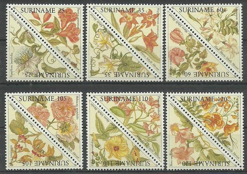 Znaczek Surinam 1990 Mi 1335-1346 Czyste **