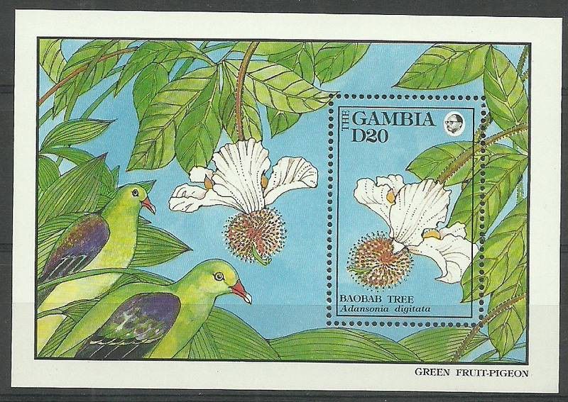 Znaczek Gambia 1992 Mi bl 153 Czyste **