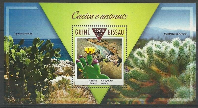 Znaczek Gwinea Bissau 2015 Mi bl 1356 Czyste **
