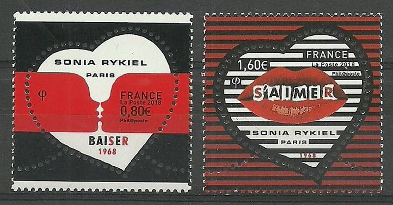 Znaczek Francja 2018 Mi 6939-6940 Czyste **