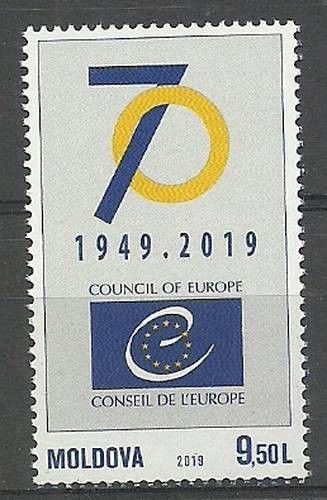 Znaczek Mołdawia 2019 Mi (2019-17) Czyste **