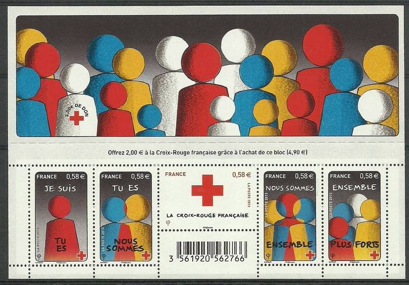 Znaczek Francja 2013 Mi bl 238 Czyste **