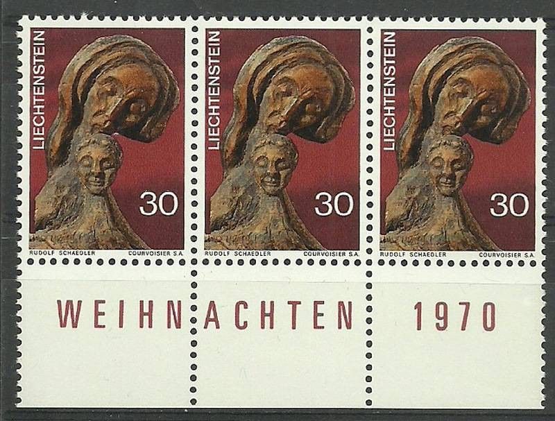 Znaczek Liechtenstein 1970 Mi 532 Czyste **