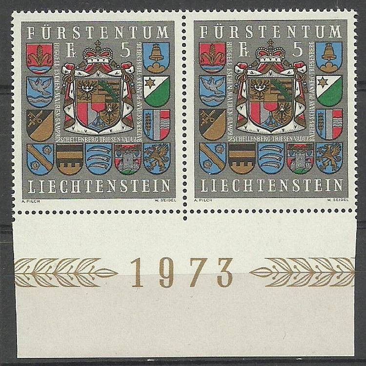Znaczek Liechtenstein 1973 Mi 590 Czyste **