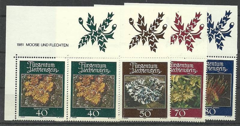 Liechtenstein 1981 Mi 776-779 Czyste **
