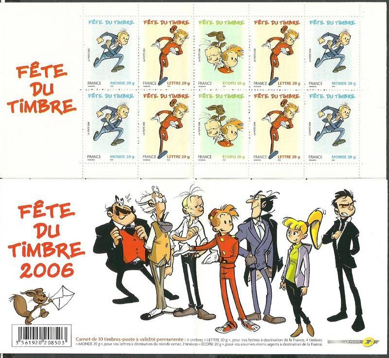 Znaczek Francja 2006 Mi mh 67 Czyste **