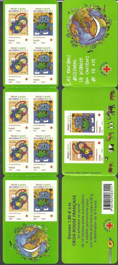 Znaczek Francja 2008 Mi mh 4545-4546 Czyste **