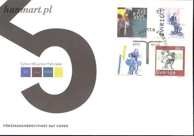 Znaczek Szwecja 1999 Mi 2118-2121 FDC