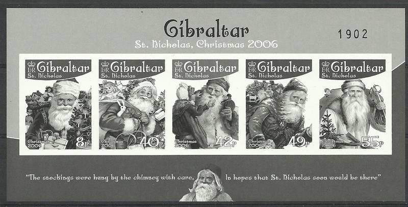 Znaczek Gibraltar 2006 Mi bl 74 Czyste **