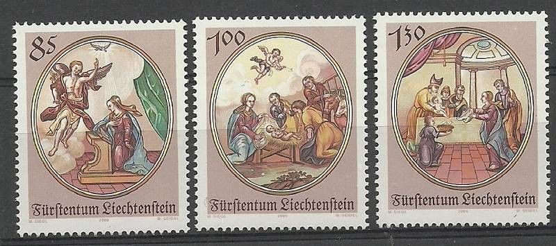 Znaczek Liechtenstein 2006 Mi 1428-1430 Czyste **