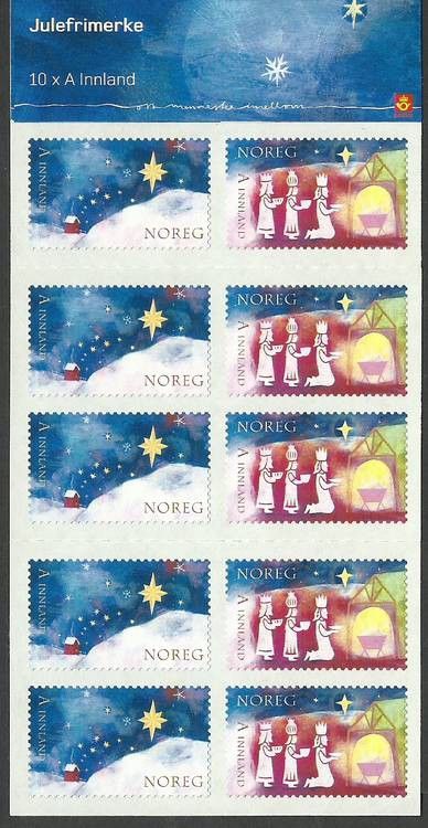 Znaczek Norwegia 2007 Mi mh 1633-1634 Czyste **